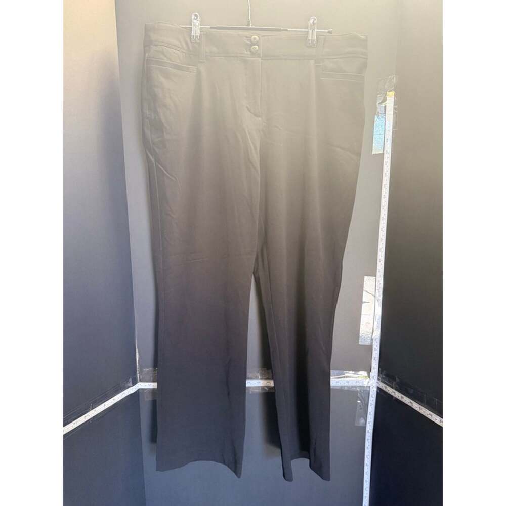 Women's Maurices Black Trousers Size 16 Short
